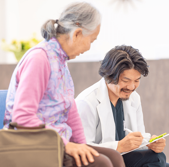 この伊丹駅にて40年の家族で通えるお医者さん